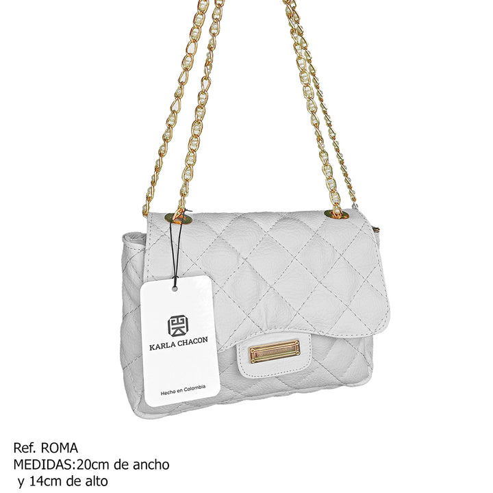 Bolso Karla Chacon Roma Blanco